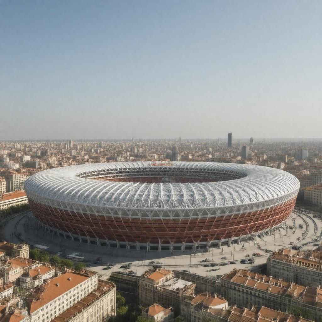AI-created image of Real Madrid CF