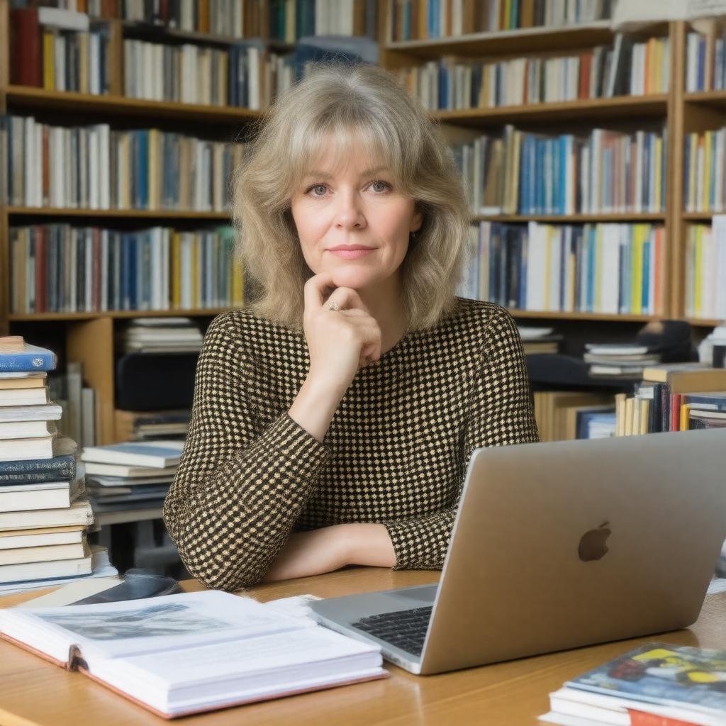 AI-created image of Rebecca Billington