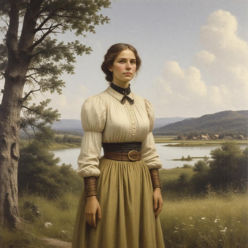 AI-created image of Rebecca Bryan Boone