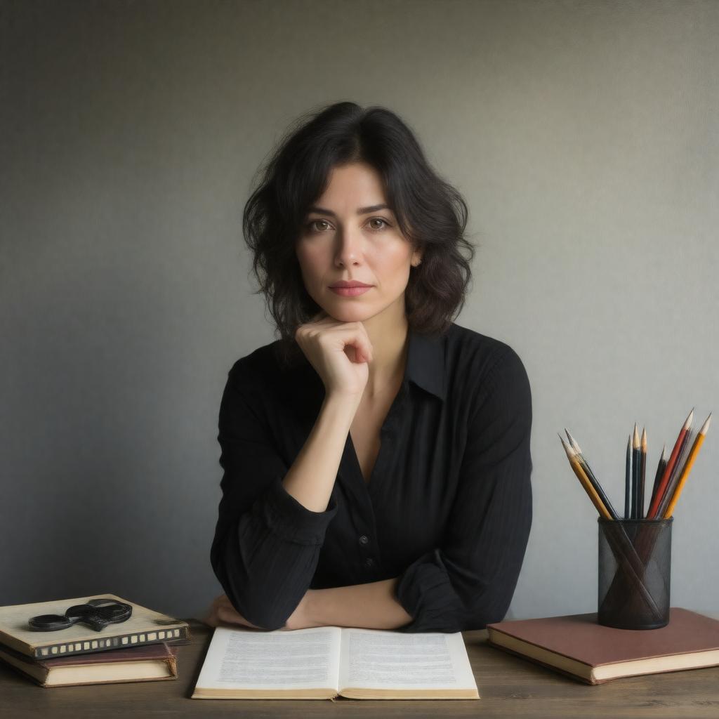 AI-created image of Rebecca Miller