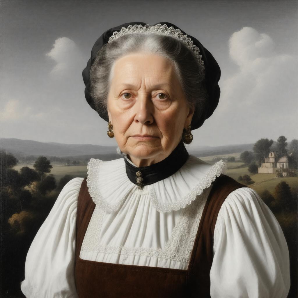 AI-created image of Rebecca Nurse