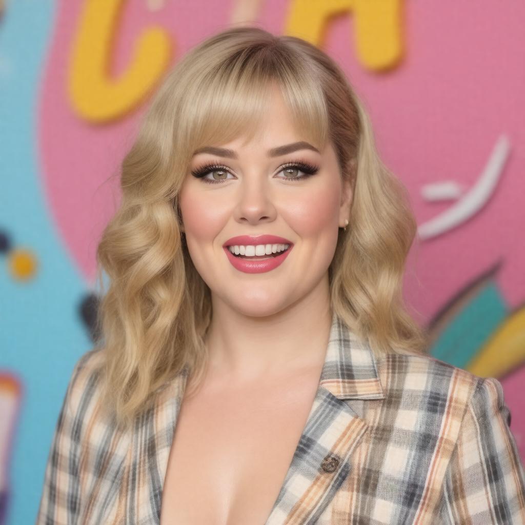 AI-created image of Rebel Wilson