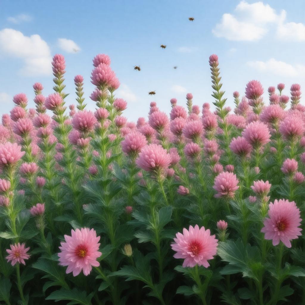 Click to view larger image AI-created image of Red Clover