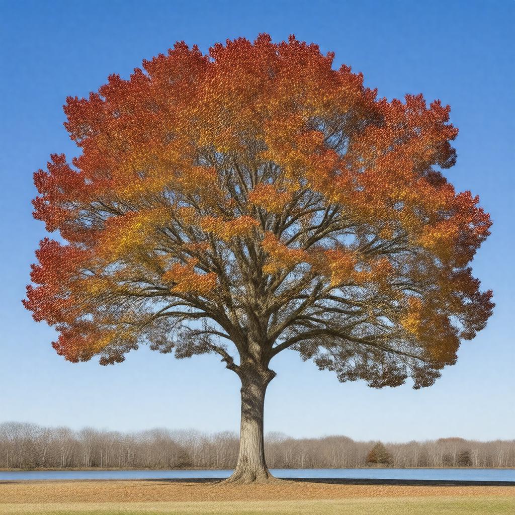 AI-created image of Red Maple