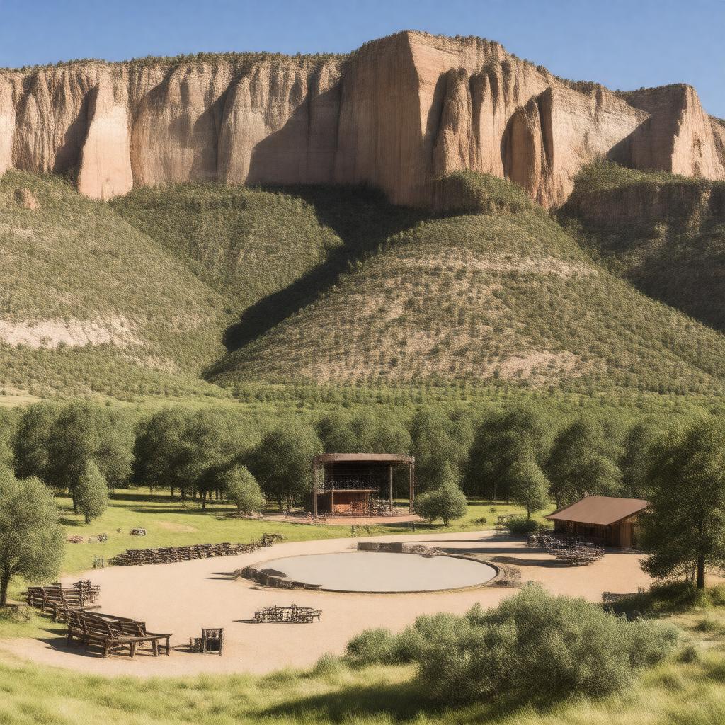 AI-created image of Red Rock Park
