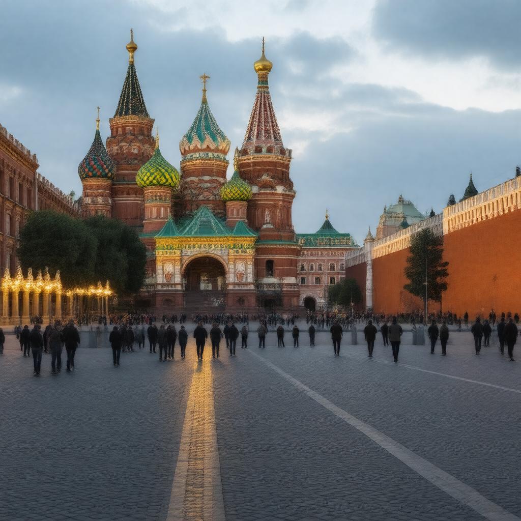 AI-created image of Red Square