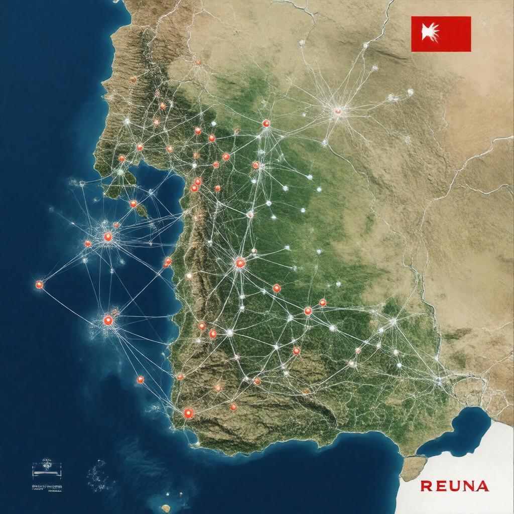 AI-created image of Red Universitaria Nacional (REUNA)
