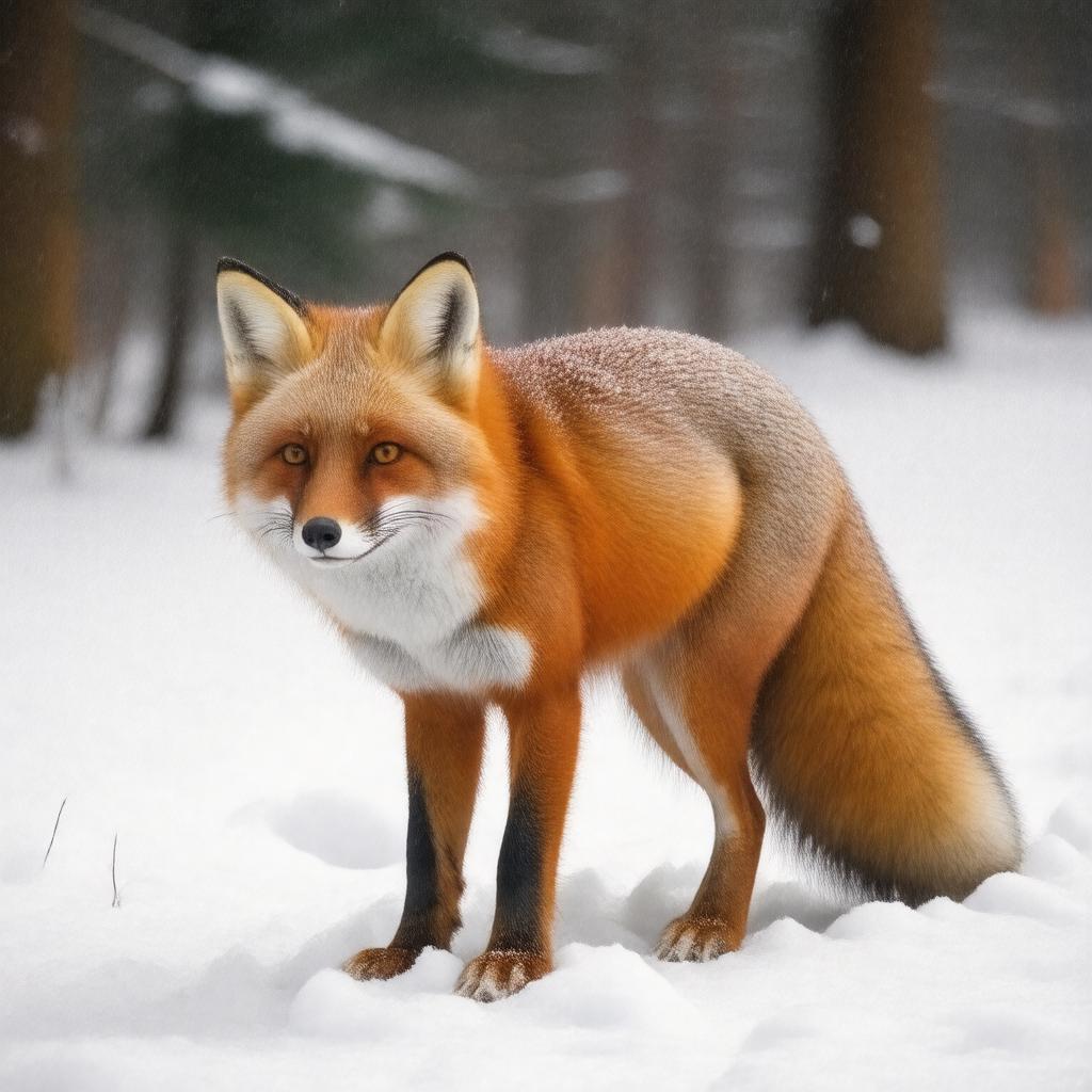 AI-created image of Red fox