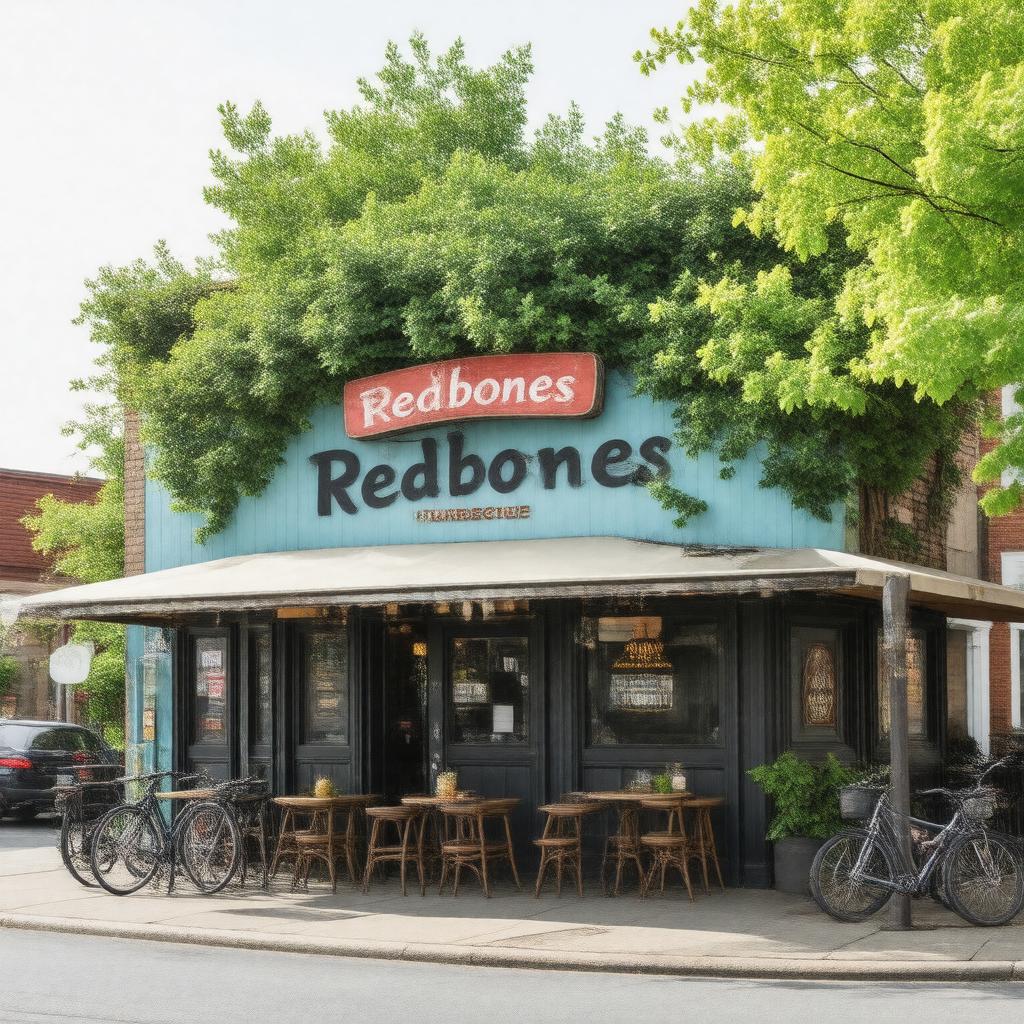 Click to view larger image AI-created image of Redbones Barbecue