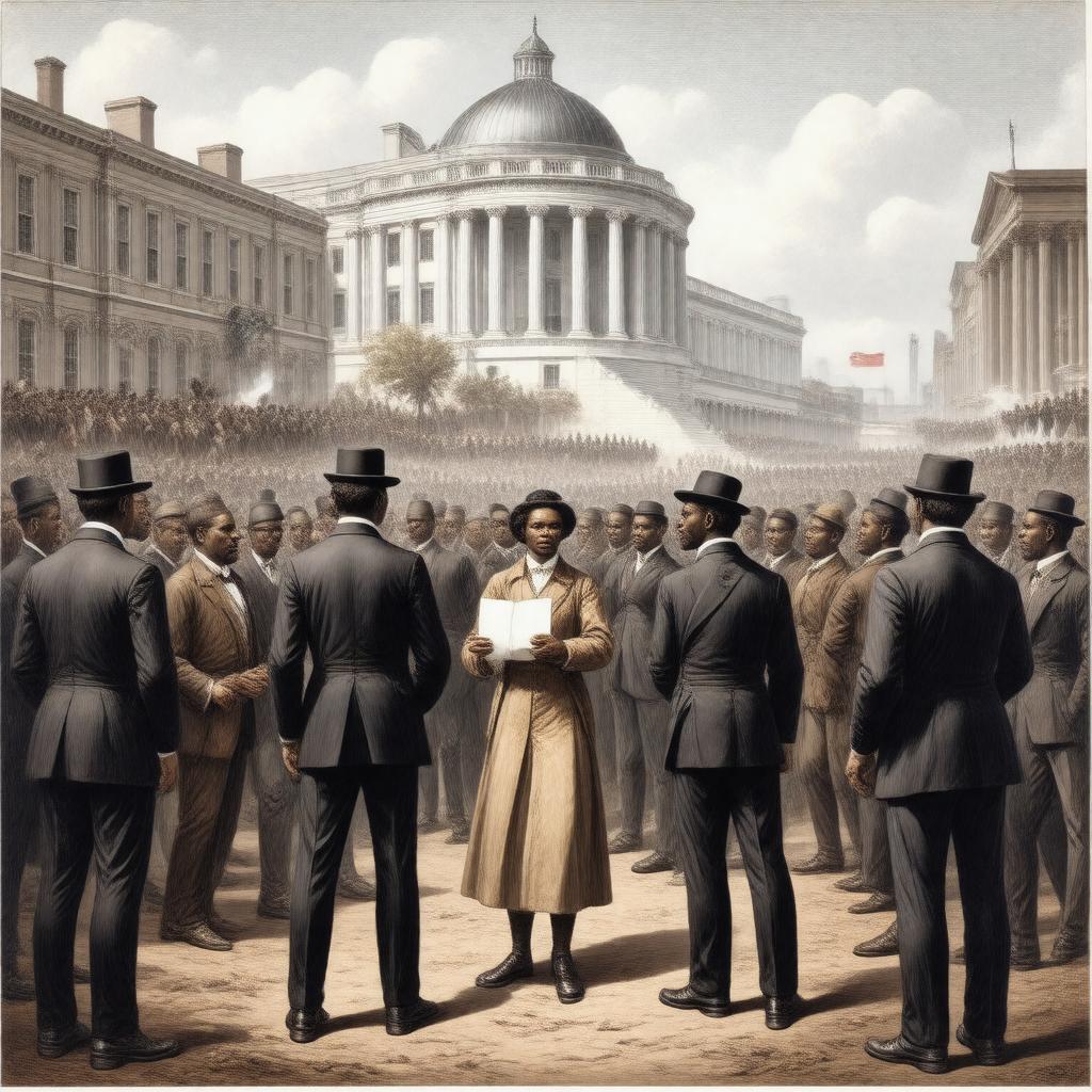 AI-created image of Redemption (Southern U.S. history)