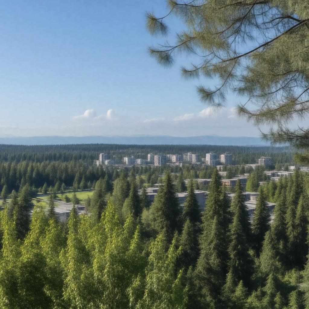 AI-created image of Redmond, Washington, United States