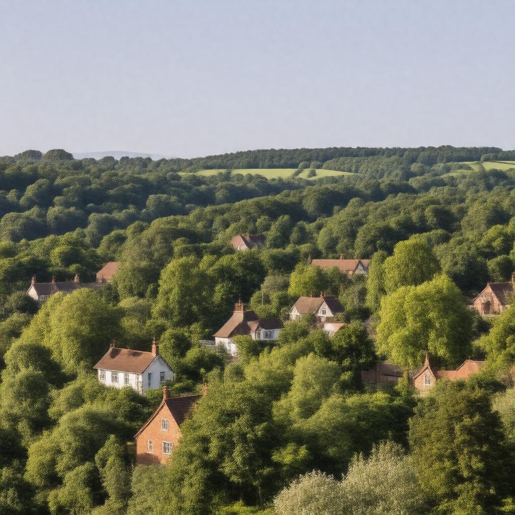 Click to view larger image AI-created image of Rednal, Birmingham