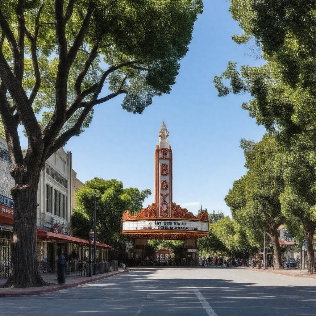 AI-created image of Redwood City, California, USA