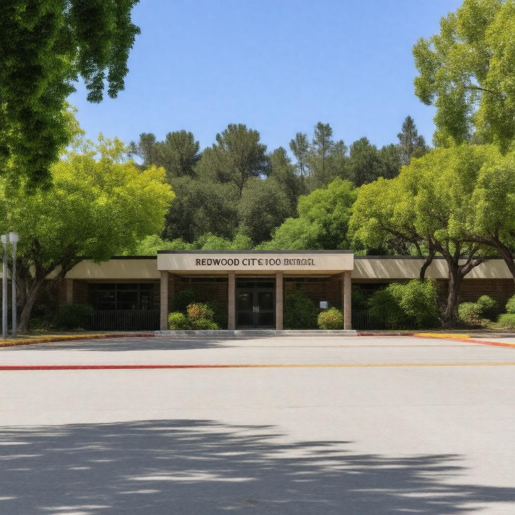 AI-created image of Redwood City School District