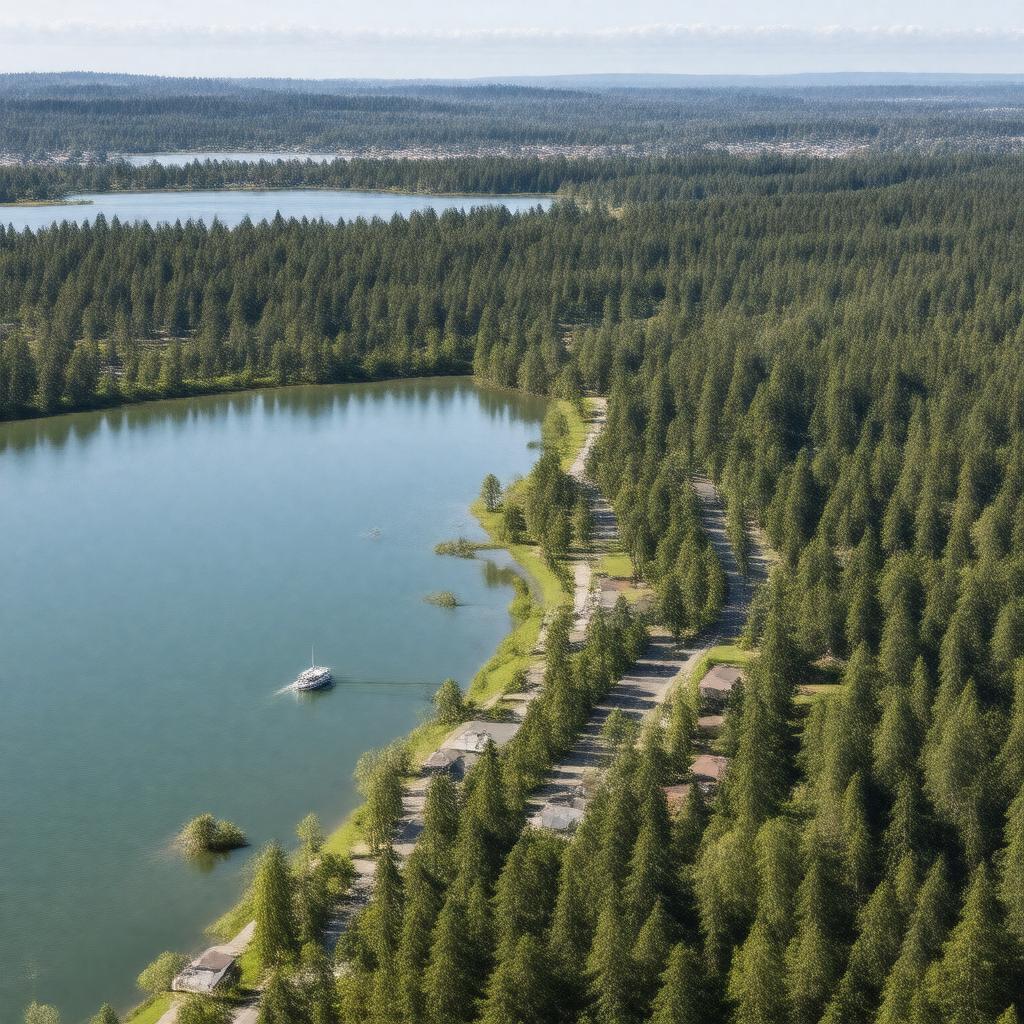 AI-created image of Redwood Shores