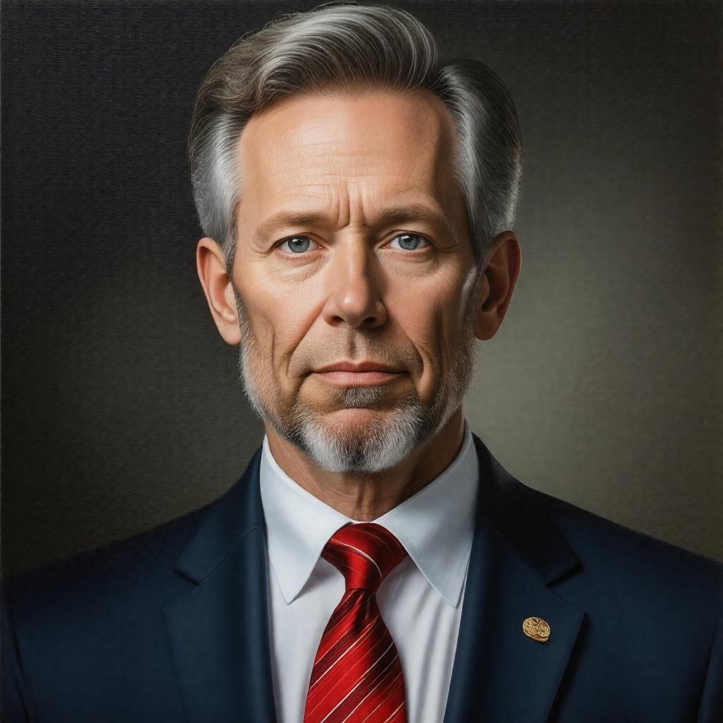 Click to view larger image AI-created image of Reed Galen