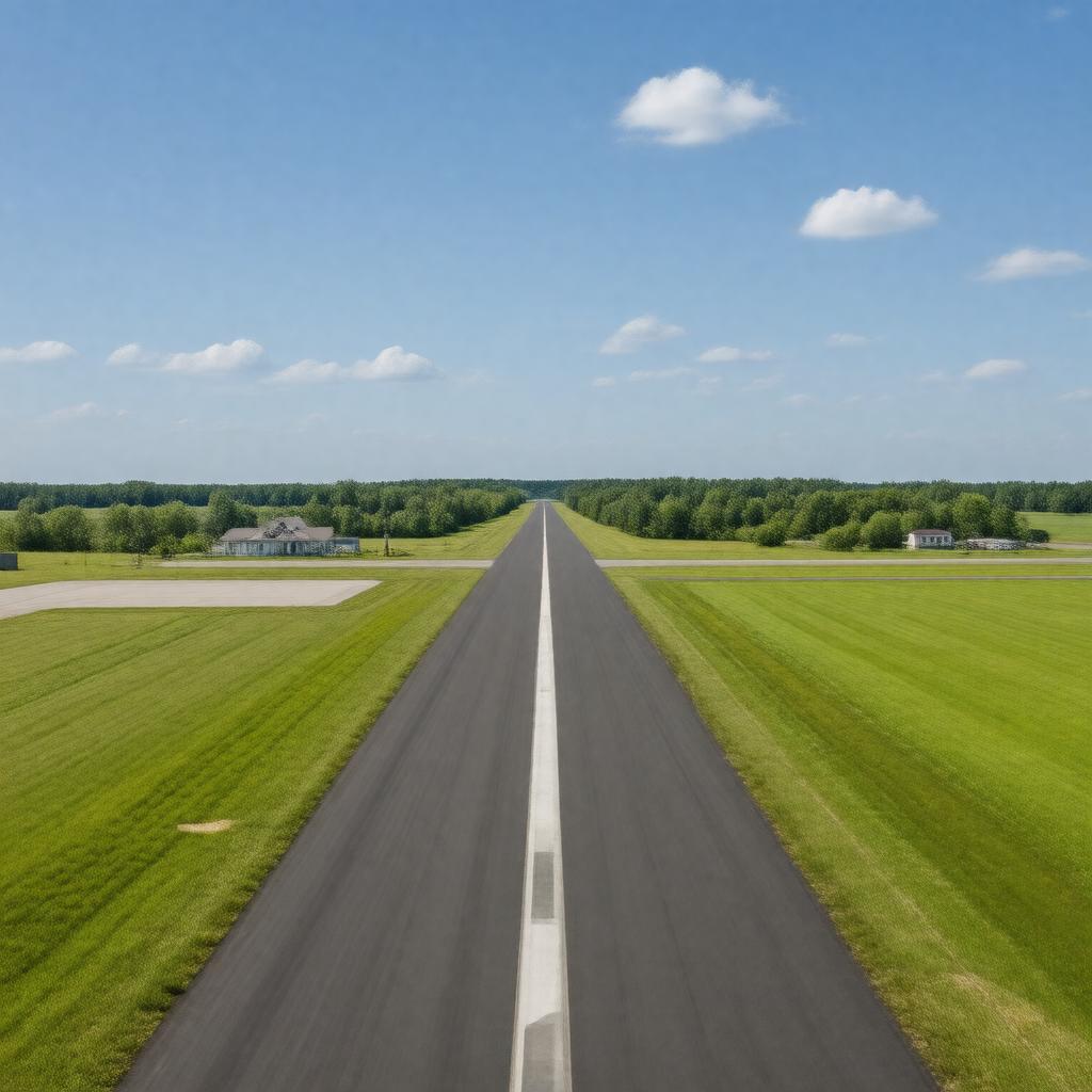 AI-created image of Reedsburg Municipal Airport
