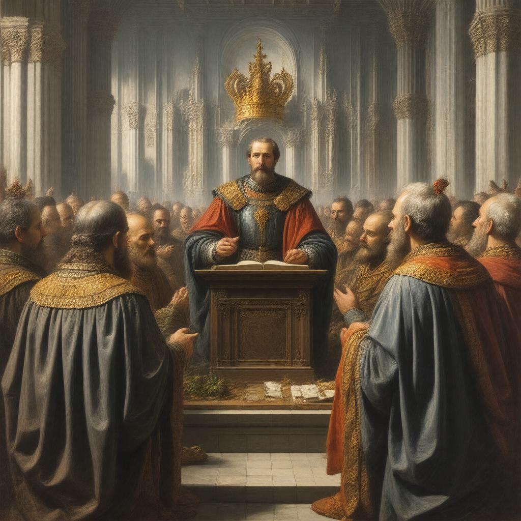 AI-created image of Reformation in Sweden