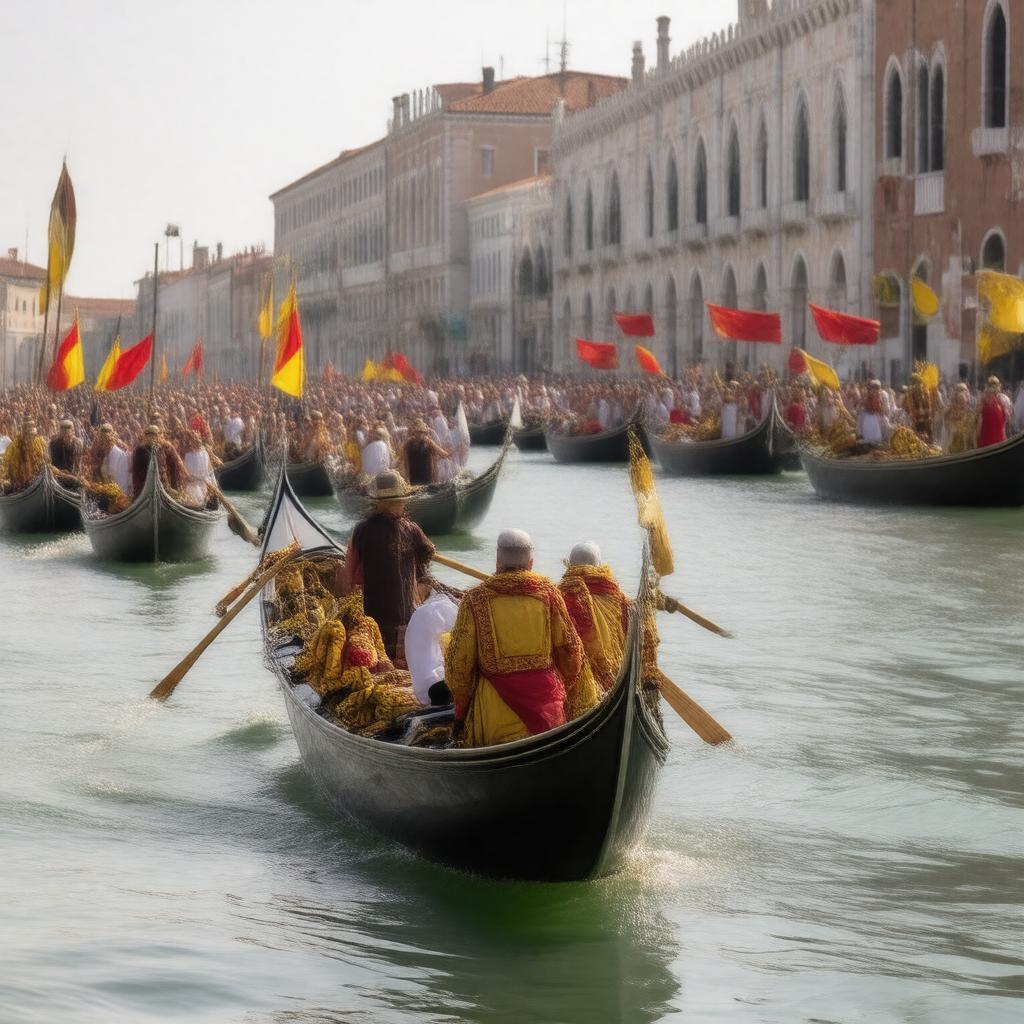 AI-created image of Regata Storica