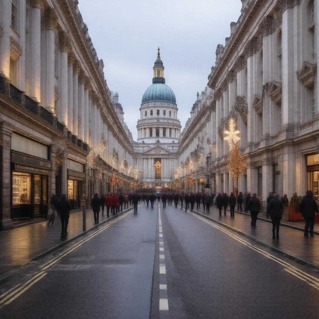 AI-created image of Regent Street