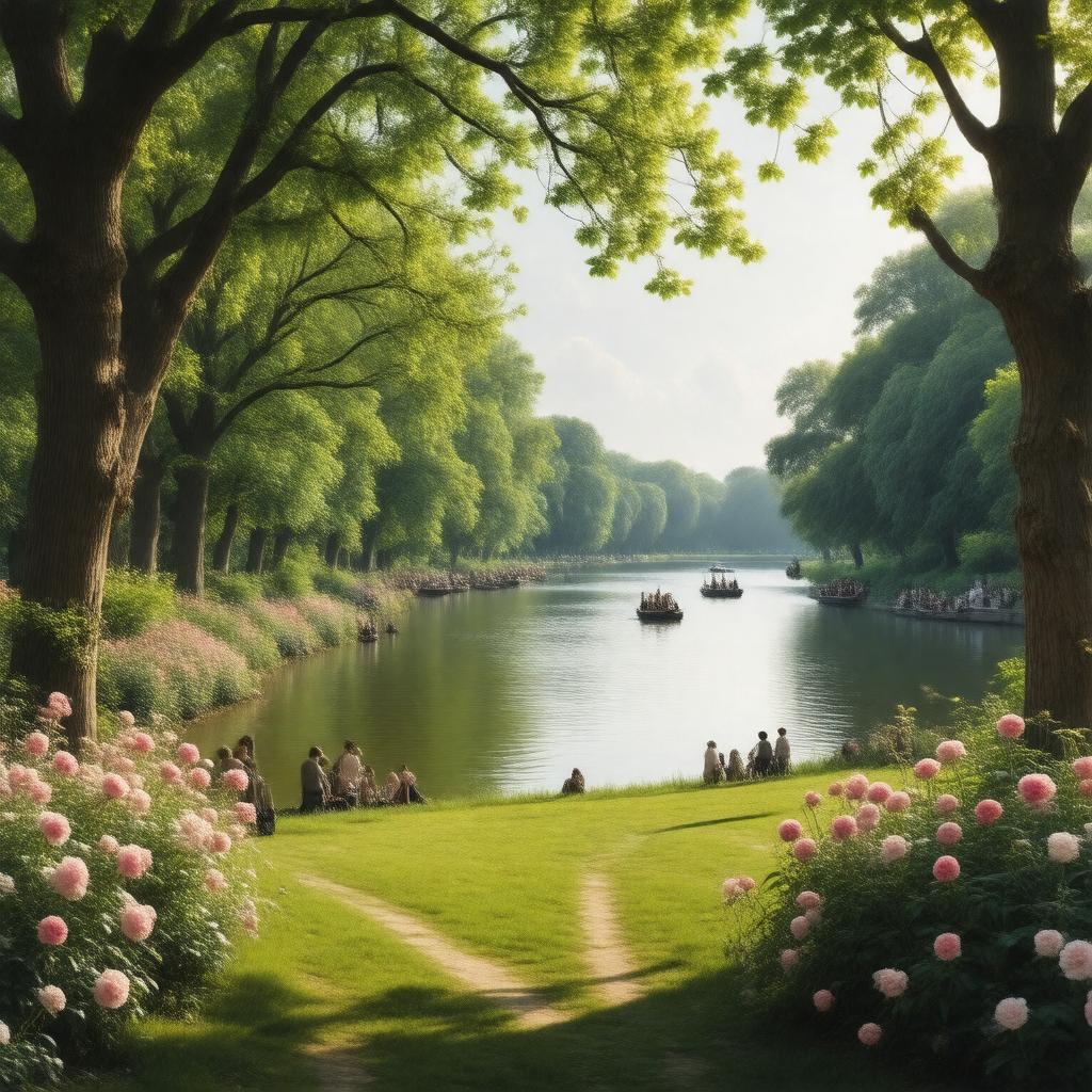 AI-created image of Regent's Park