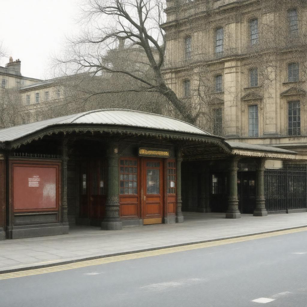 AI-created image of Regent's Park station