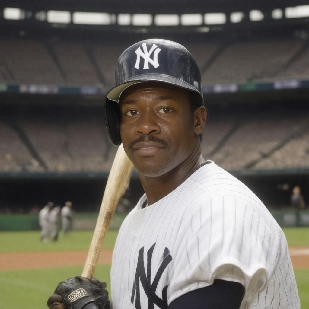 AI-created image of Reggie Jackson