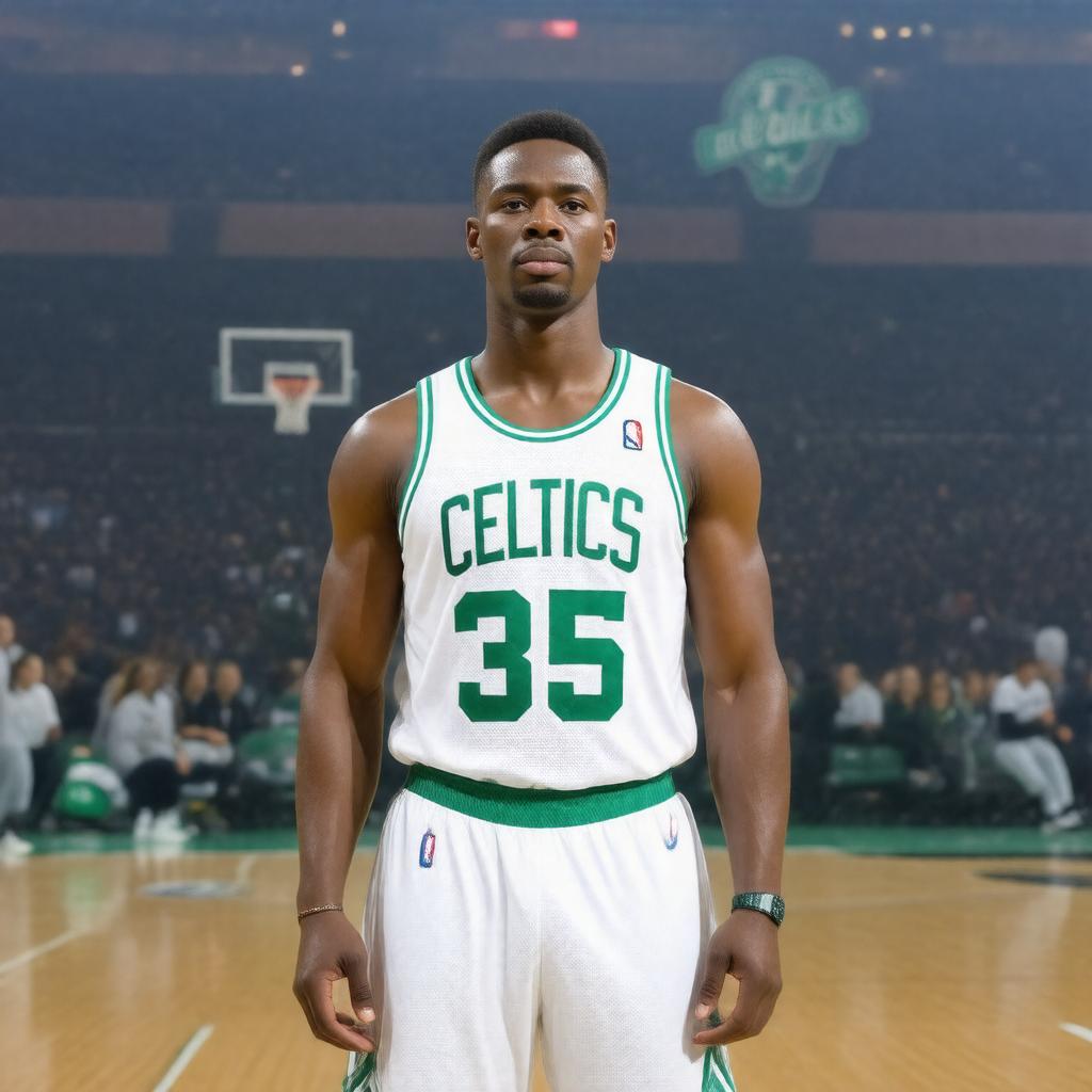 AI-created image of Reggie Lewis
