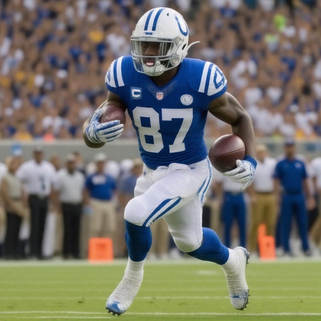 AI-created image of Reggie Wayne