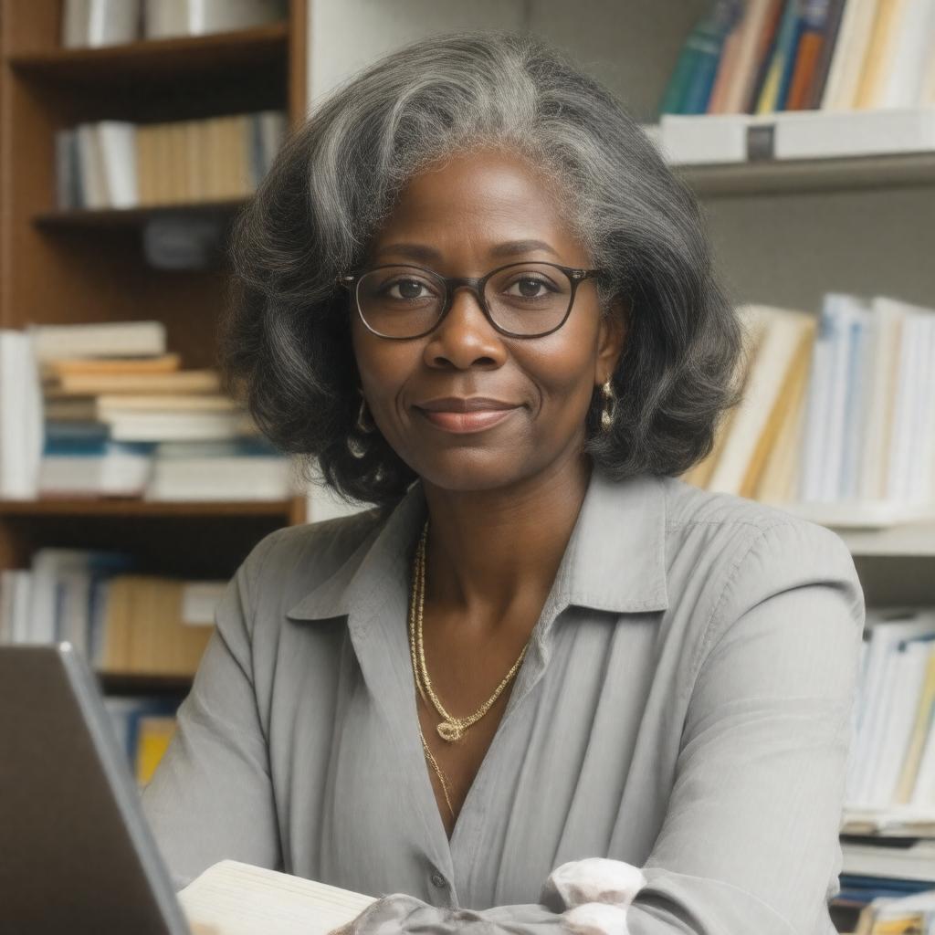 AI-created image of Regina Austin