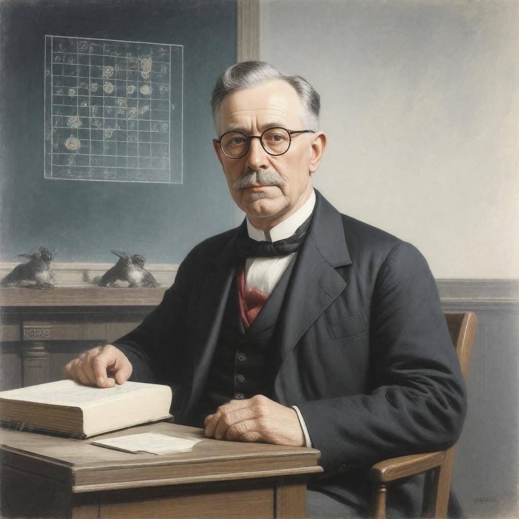 AI-created image of Reginald Punnett