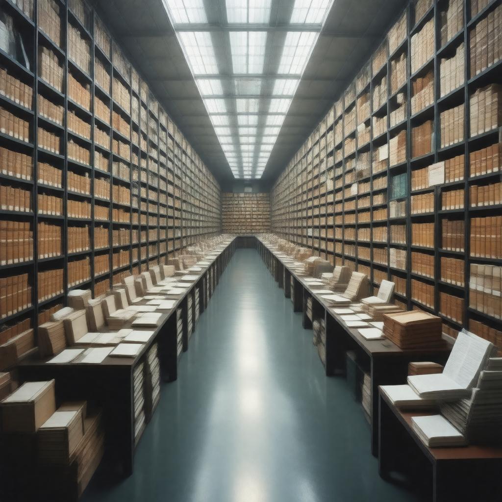 Click to view larger image AI-created image of Regional Archives