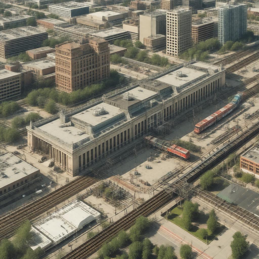 AI-created image of Regional Transportation District (RTD)