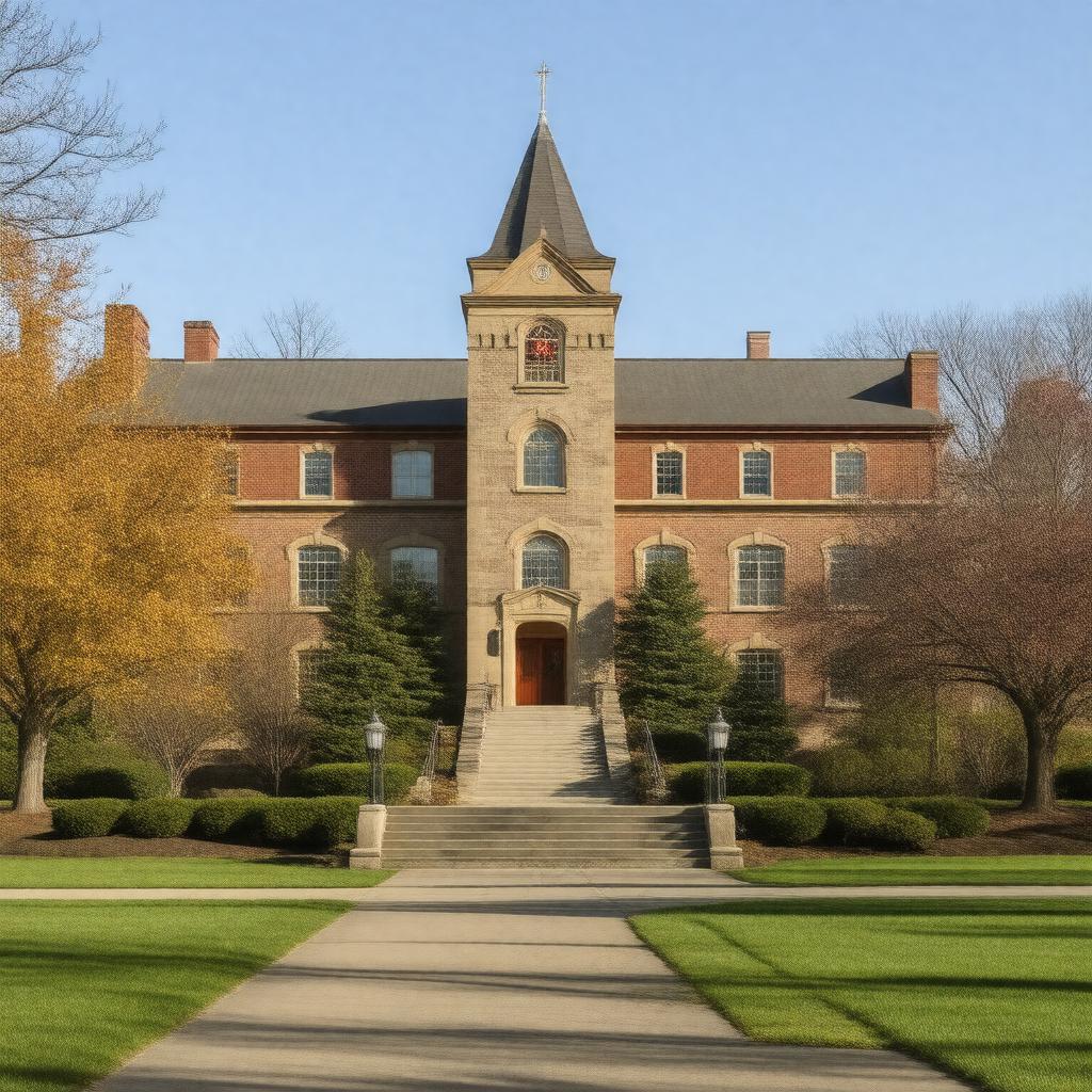 AI-created image of Regis College