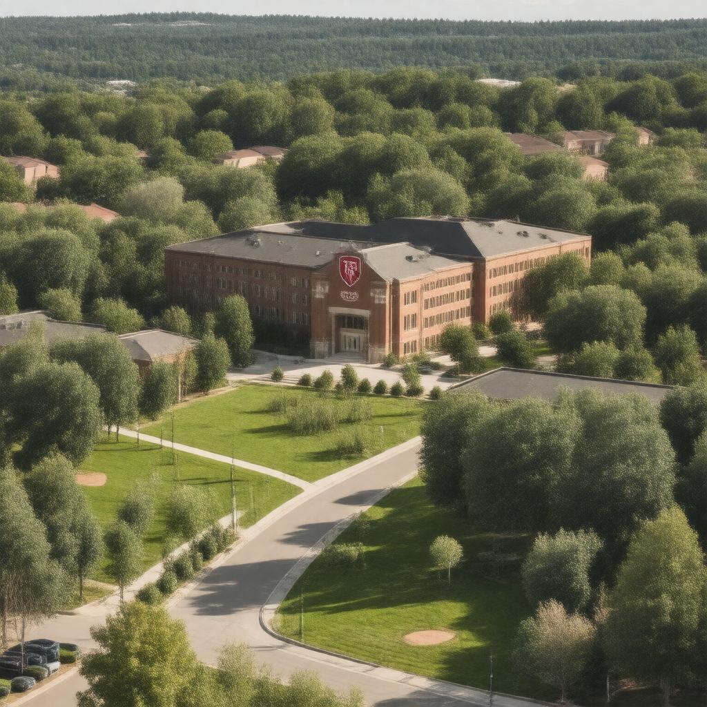 AI-created image of Regis Jesuit High School