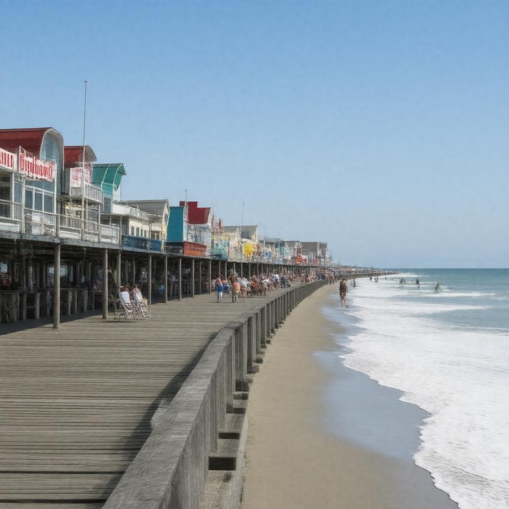 AI-created image of Rehoboth Beach