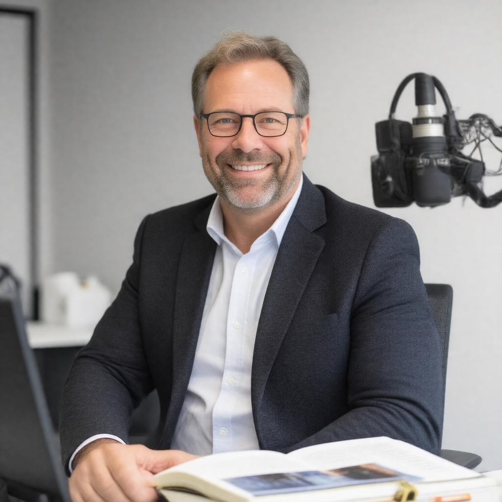 AI-created image of Reid Garrett Hoffman