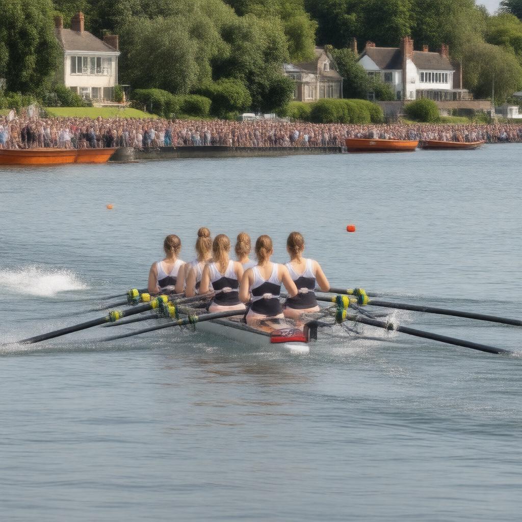 Click to view larger image AI-created image of Remenham Challenge Cup