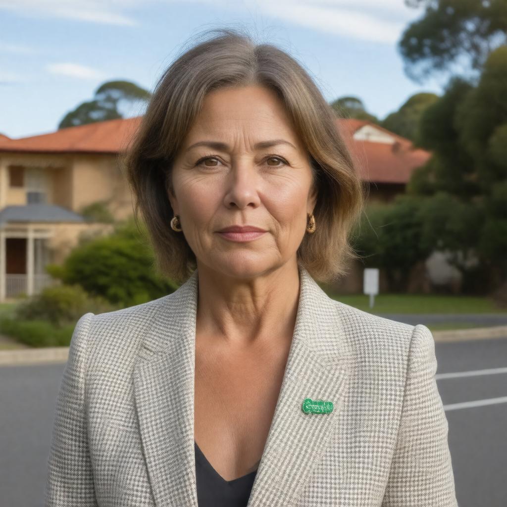 AI-created image of Renée Lees