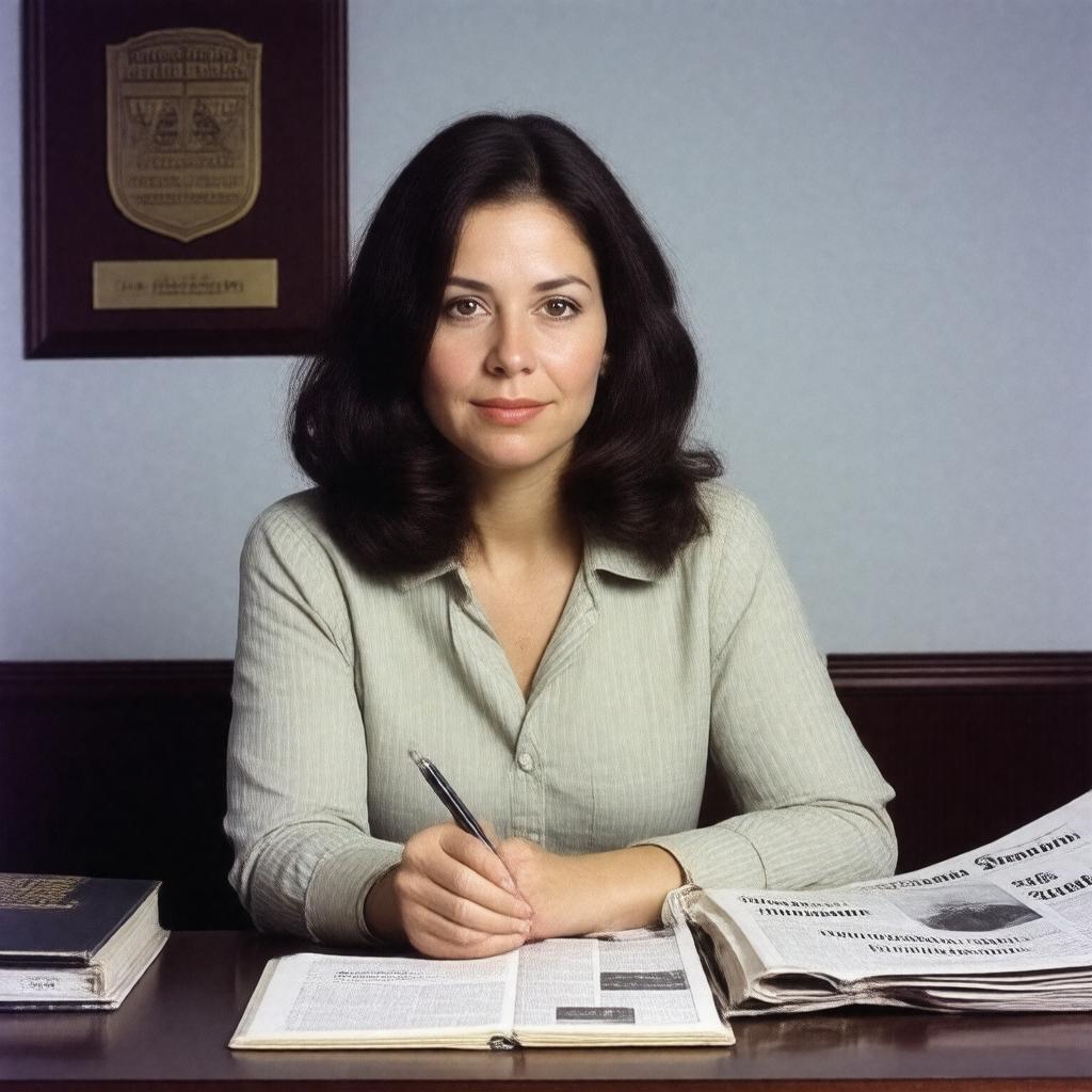 AI-created image of Renée Loth