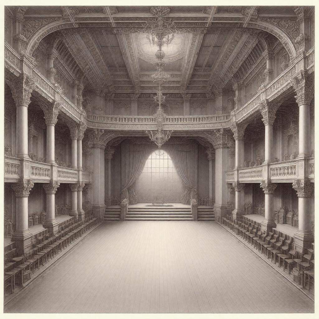 AI-created image of Renaissance Theatre Company