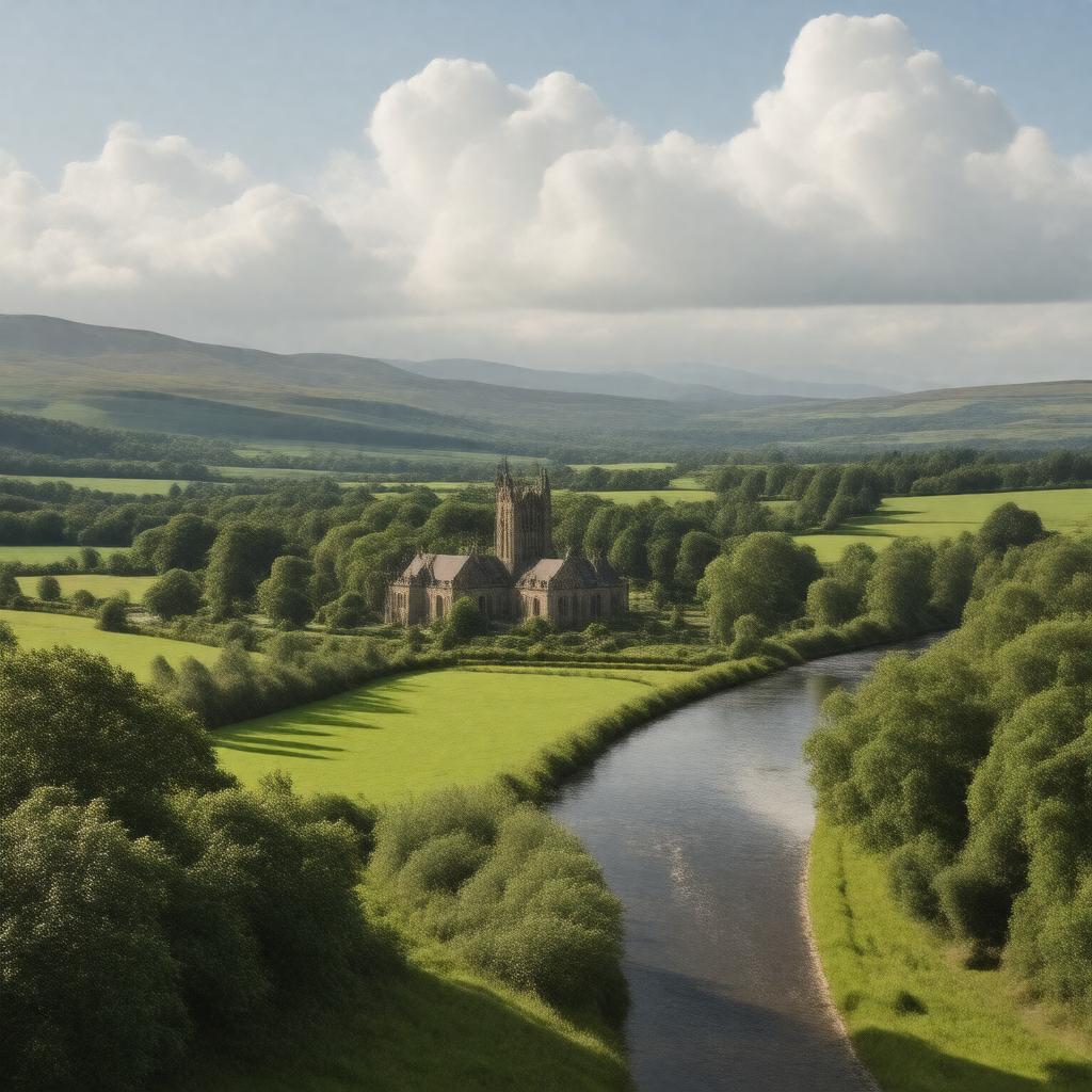 AI-created image of Renfrewshire