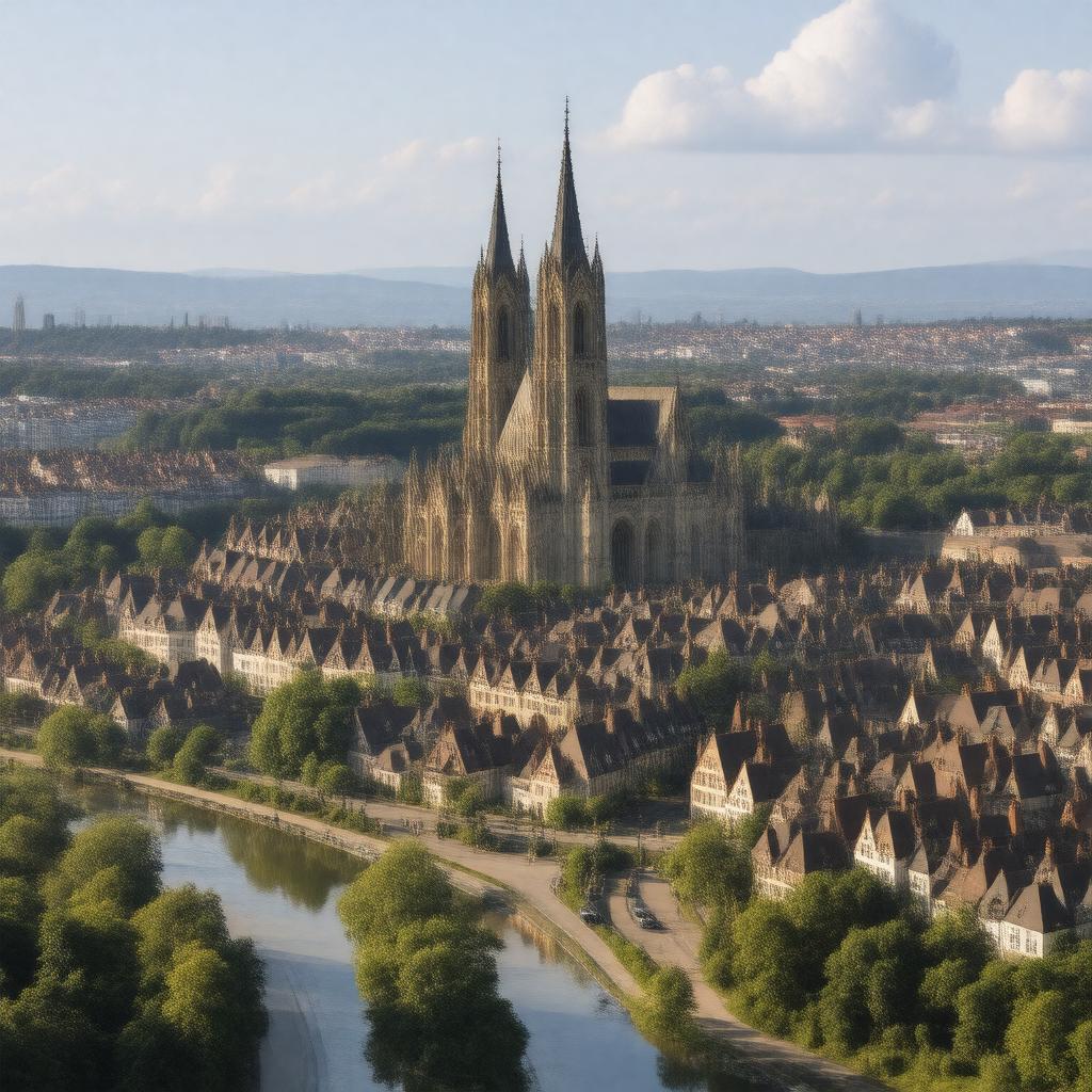 AI-created image of Rennes