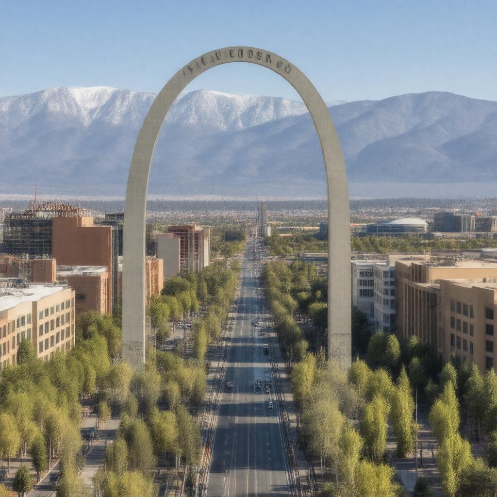 AI-created image of Reno, Nevada