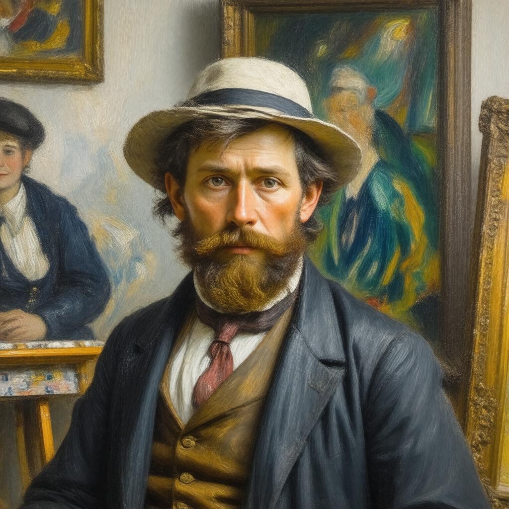 AI-created image of Renoir