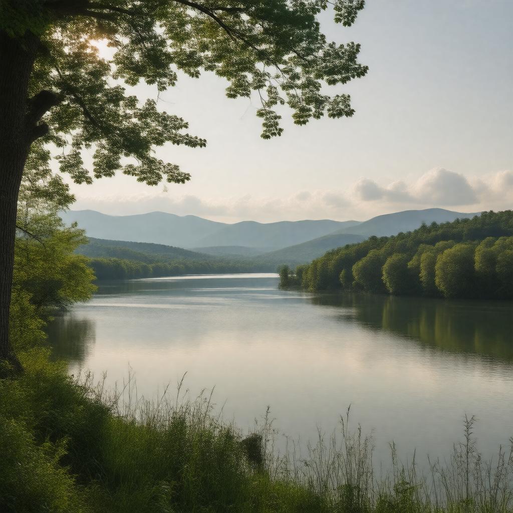 AI-created image of Rensselaer County, New York