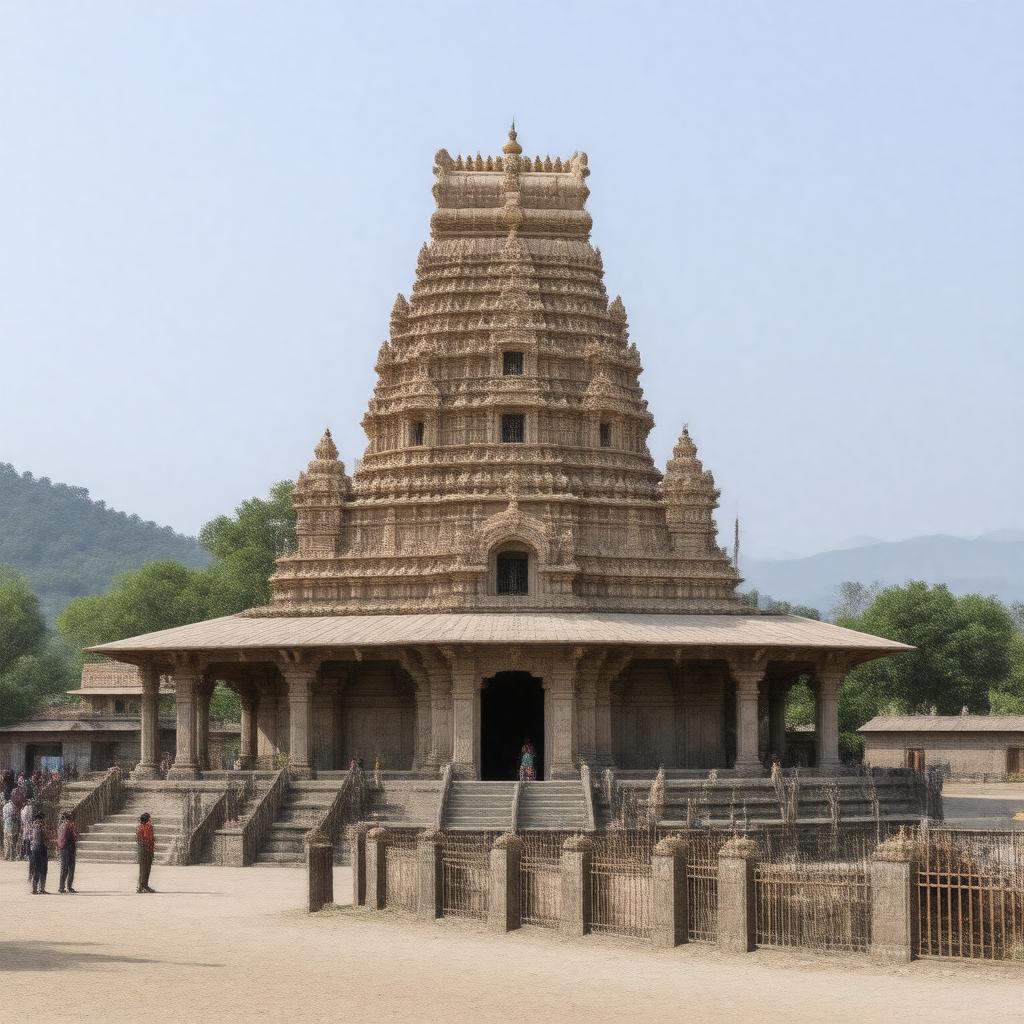 Click to view larger image AI-created image of Renuka Devi Temple