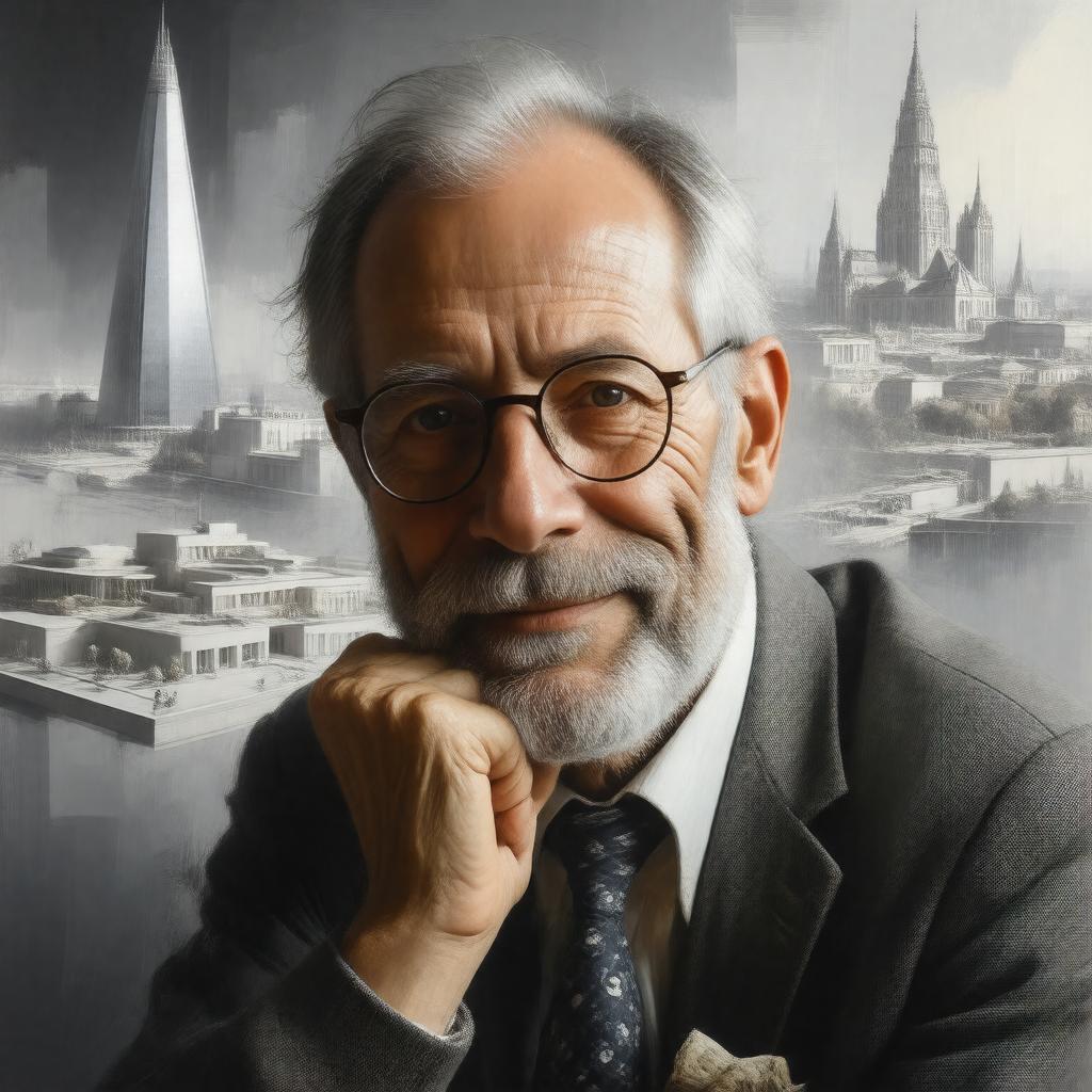 AI-created image of Renzo Piano