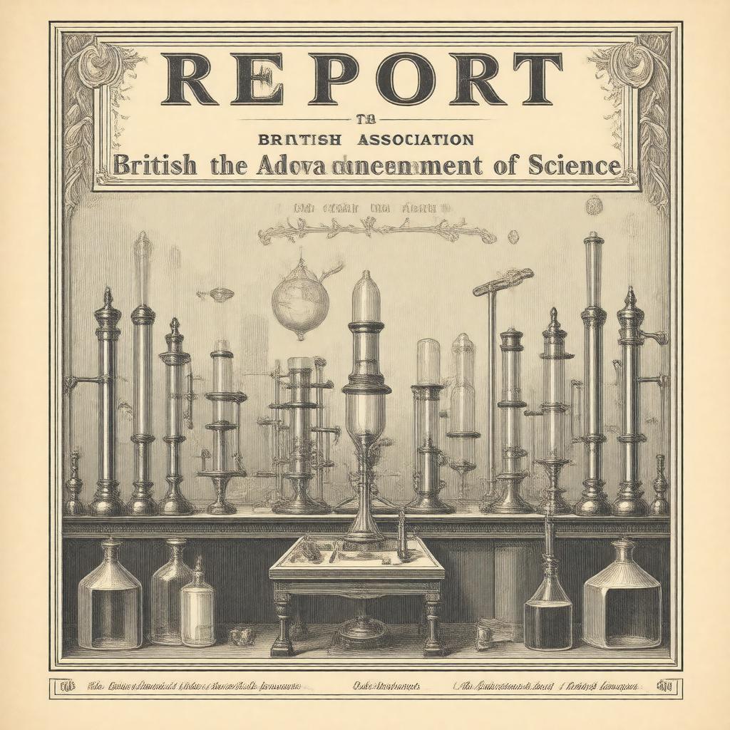 AI-created image of Report of the British Association for the Advancement of Science