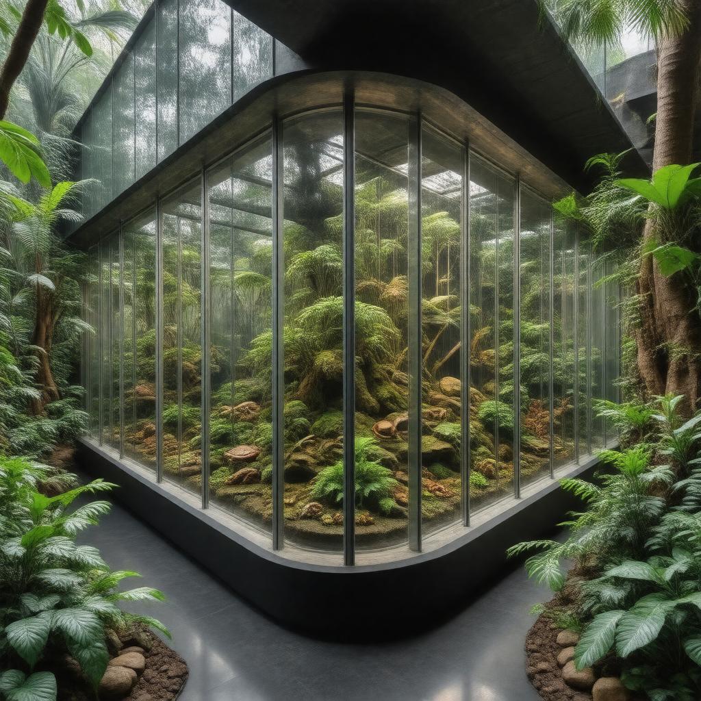 Click to view larger image AI-created image of Reptile House